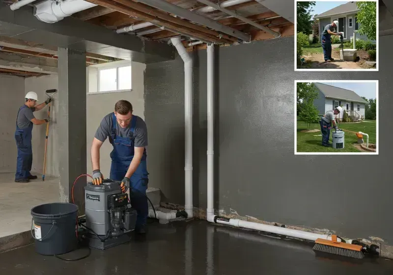 Basement Waterproofing and Flood Prevention process in Georgiana, AL